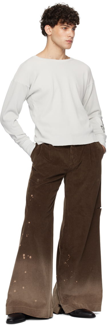 Тениска Enfants Riches Déprimés Assemblage Long Sleeve Thermal T-Shirt Бяло | 010-809, 3