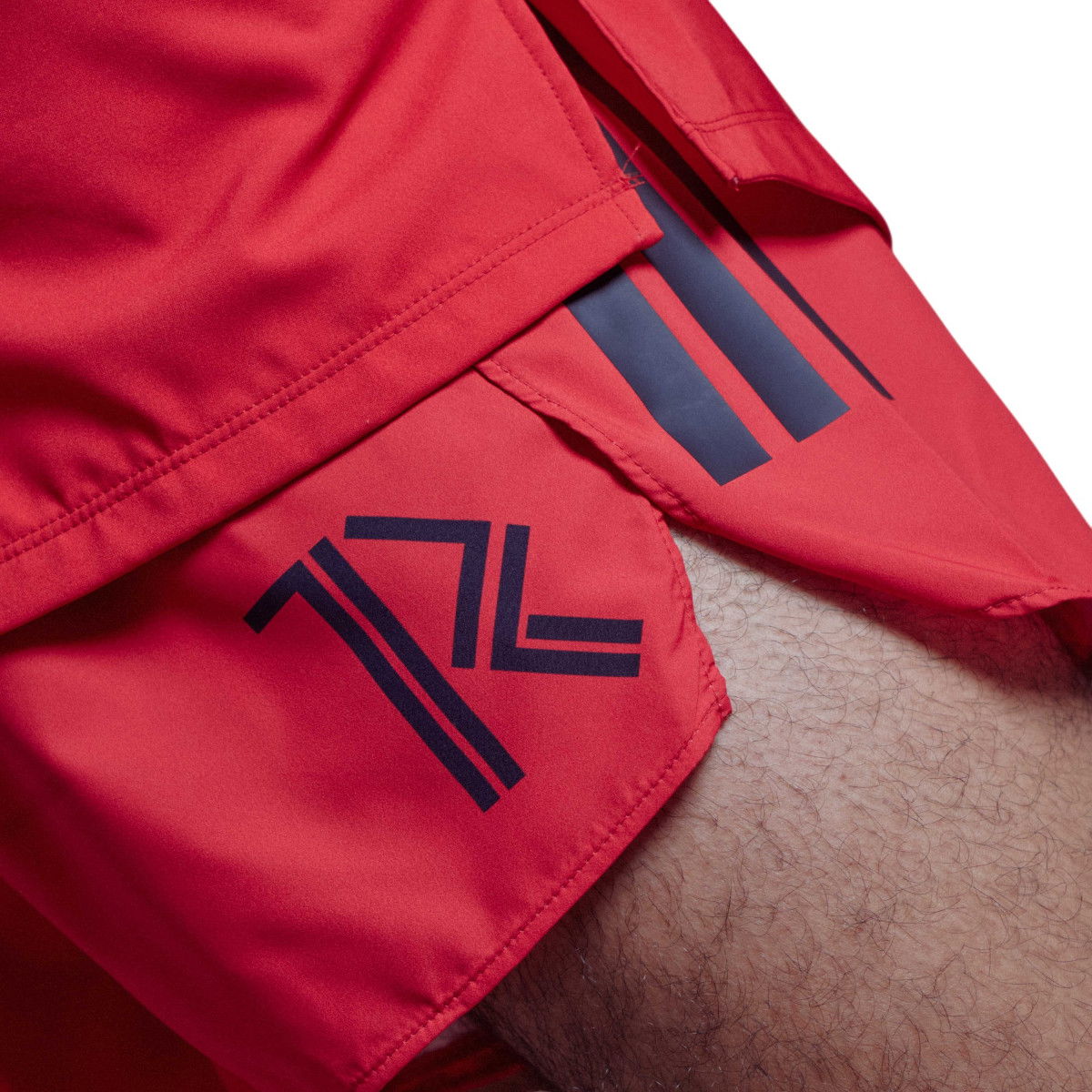 Къси панталони adidas Originals Adizero TRC x Top4Running 2 Inch Shorts Червено | it4460-trc, 1