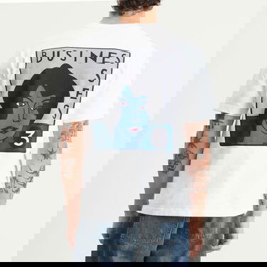 Тениска By Parra Nothing Please T-Shirt Бяло | 54305-WHT, 3