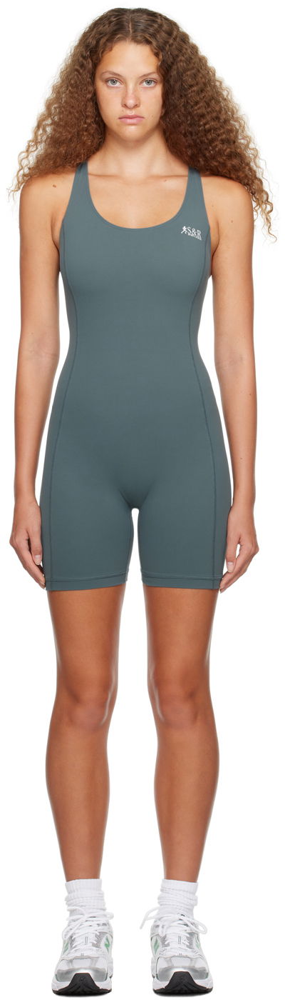 Комбинезон Sporty & Rich Sporty & Rich Exclusive Sleeveless Jumpsuit Зелено | BS821VO, 0