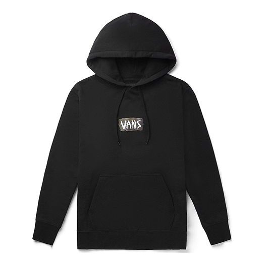 Суитчър Vans Vans Camo Box Pullover Hoodie Черно | VN0A4BP4BLK