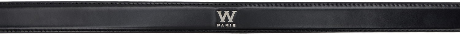 Колани WOOYOUNGMI Wooyoungmi Leather Logo Belt Черно | W251BE01, 1