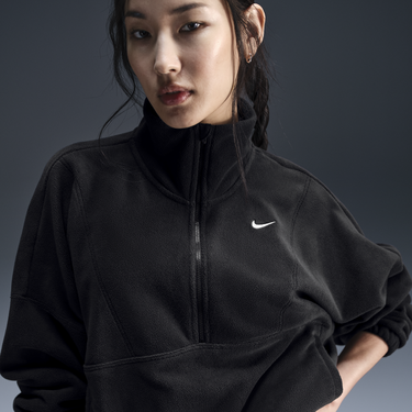 Суитчър Nike Therma-FIT One Half Zip Fleece Sweatshirt Черно | FV7955-010, 0