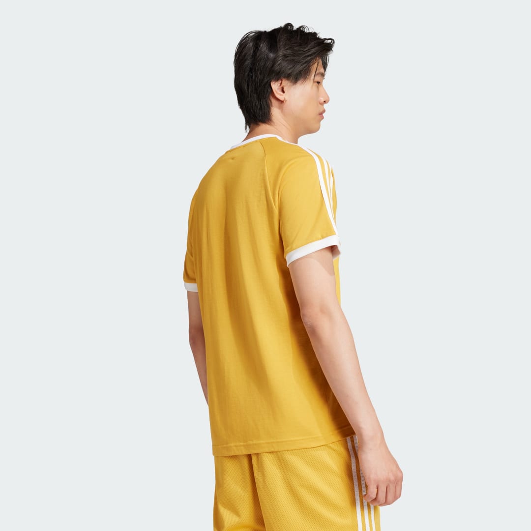 Тениска adidas Performance Adicolor Classics 3-Stripes Жълто | IZ2370, 1