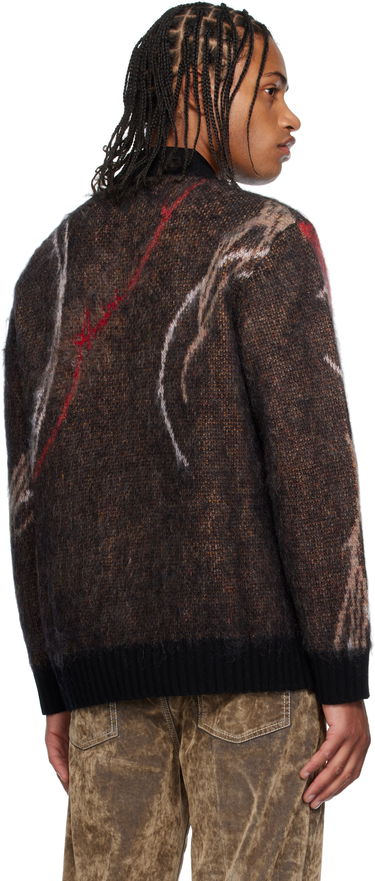 Пуловер AMIRI AMIRI Floral Crewneck Sweater Черно | AMKNCW1098, 2