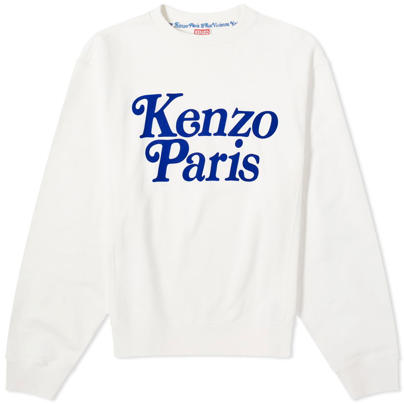 Пуловер KENZO Verdy x Classic Crewneck Бяло | FE55SW1464MG-02