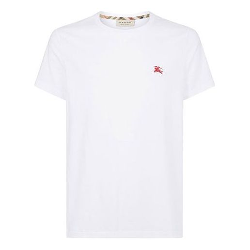 Тениска Burberry Short Sleeve Logo T-Shirt Бяло | 80038311, 0