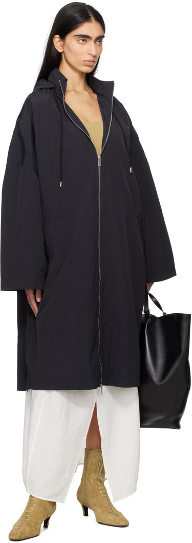 Ветровка TOTEME TOTEME Windbreaker Hooded Coat Тъмно синьо | 252-WRO0172-FB0367, 3
