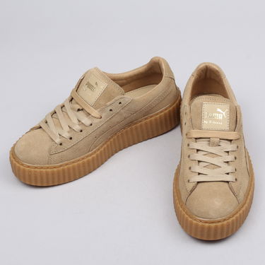 Кецове и обувки Puma Suede Creepers oatmeal - oatmeal - oatmeal Бежово | 361005 03, 2