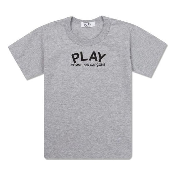Тениска Comme des Garçons COMME des GARCONS PLAY Logo T-Shirt Сиво | AZ-T071-051-1