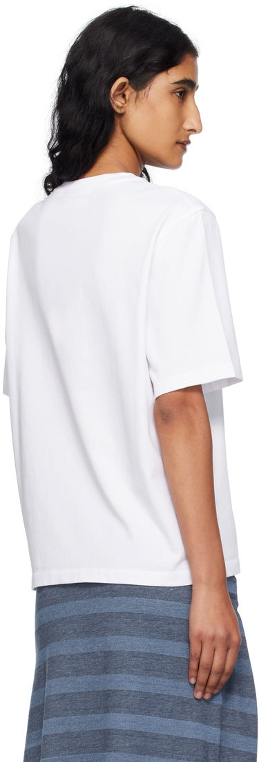 Тениска MAISON KITSUNÉ Maison Kitsuné Handwriting Comfort T-Shirt Бяло | PW00114KJ0119, 2