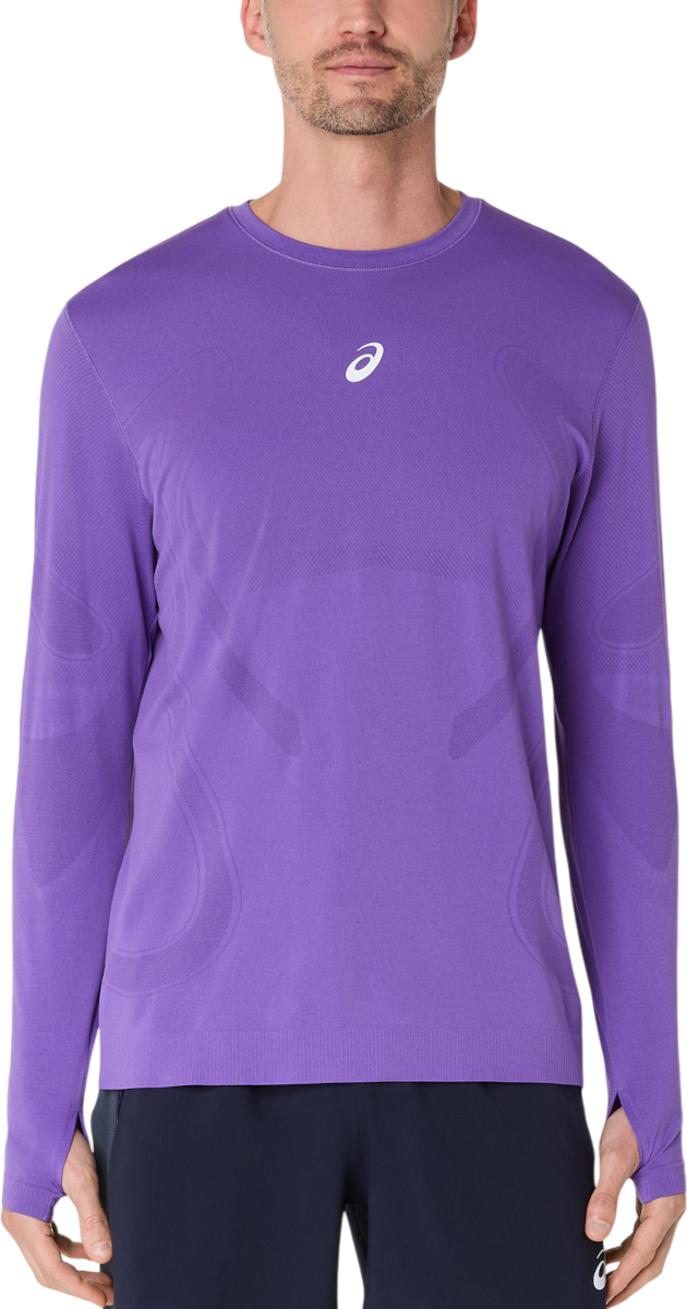 Тениска Asics ASICS Road Seamless Long Sleeve Top Лилаво | 2011d356-500, 0