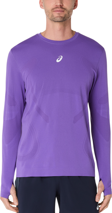 Тениска Asics ASICS Road Seamless Long Sleeve Top Лилаво | 2011d356-500, 0