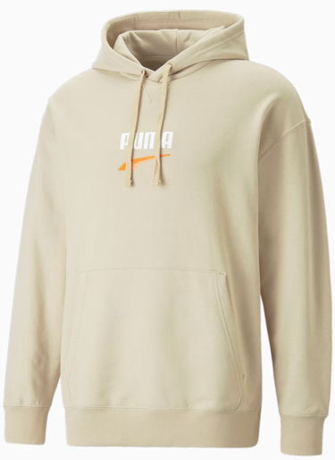 Суитчър Puma Downtown Logo Hoodie Бежово | 538245-088, 0