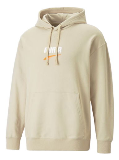 Суитчър Puma Downtown Logo Hoodie Бежово | 538245-088