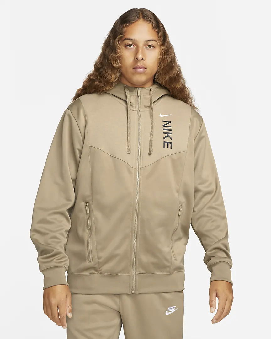 Суитчър Nike Hybrid Full-Zip Hoodie Кафяво | DV2327-247, 0