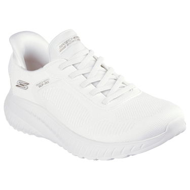 Кецове и обувки Skechers Bobs Squad Chaos Slip-Ins Бяло | 117497-OFWT, 0