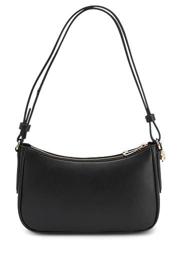 Чанта през рамо BOSS BOSS Crossbody Bag with Monogram Charm Черно | 50547773, 1