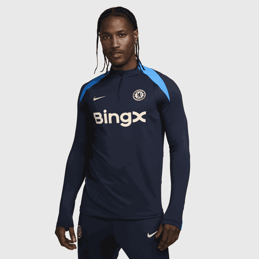 Тениска Nike Dri-FIT Chelsea FC Strike Тъмно синьо | FN9831-454