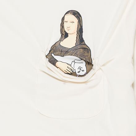 Тениска RIPNDIP Rip N Dip Nermalisa Pocket T-Shirt Бяло | RNDSPR25154, 1
