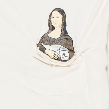 Тениска RIPNDIP Rip N Dip Nermalisa Pocket T-Shirt Бяло | RNDSPR25154, 1