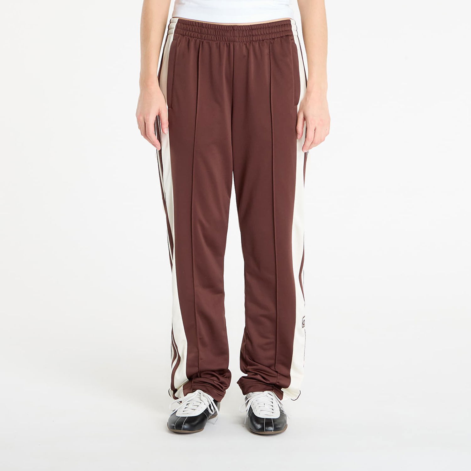 Спортни панталони adidas Originals Adibreak Tracksuit Bottoms Кафяво | KD2518, 0