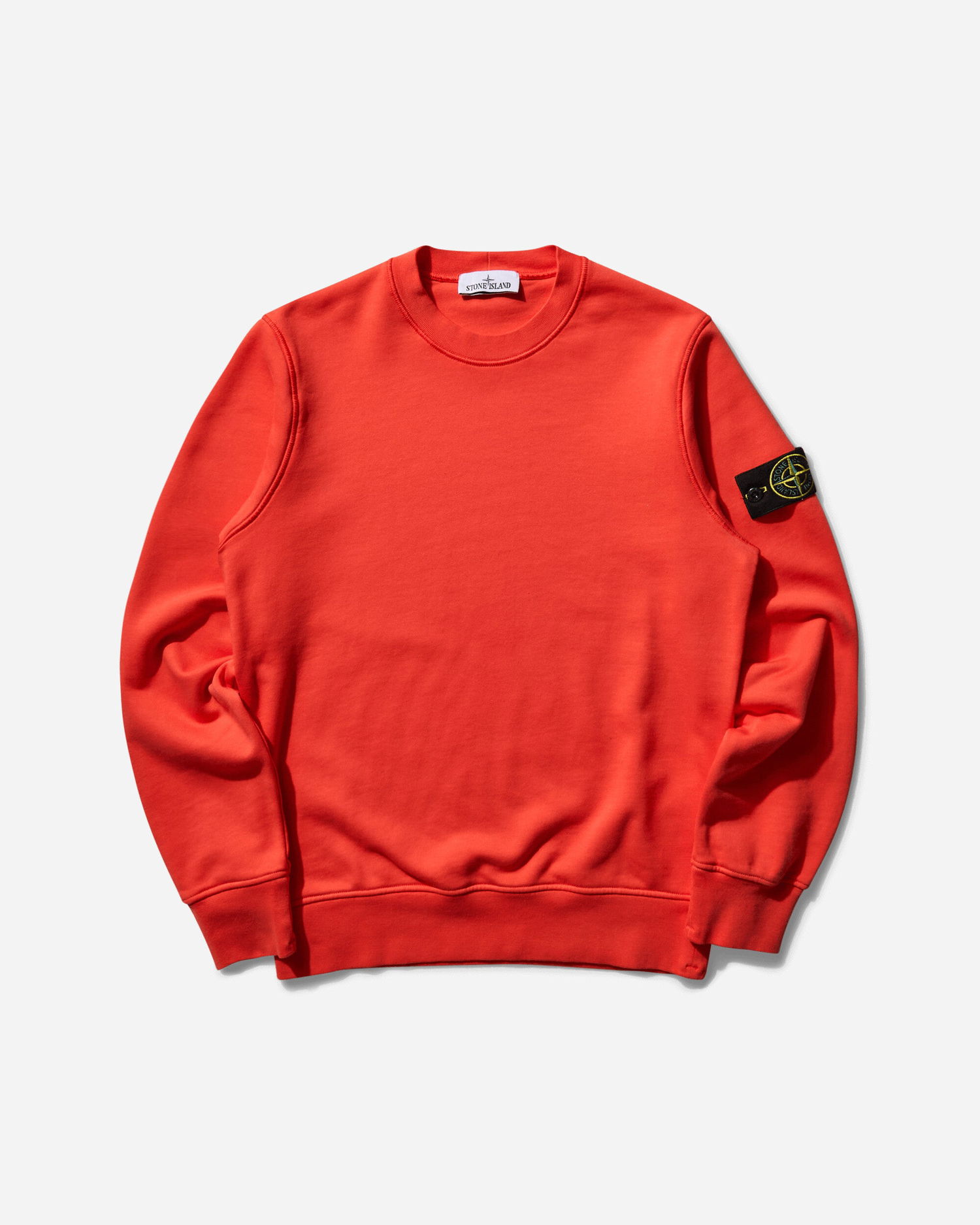 Суитчър Stone Island Garment Dyed Crewneck Sweatshirt Червено | K1S15-6100044-S0051 V008A, 0