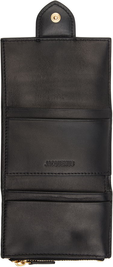 Портфейл Jacquemus Le Chouchou 'Le Compact Bambino' Wallet Черно | 23H233SL119-3000, 2