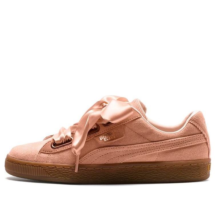Кецове и обувки Puma Basket Heart Corduroy Бежово | 366729-01, 0