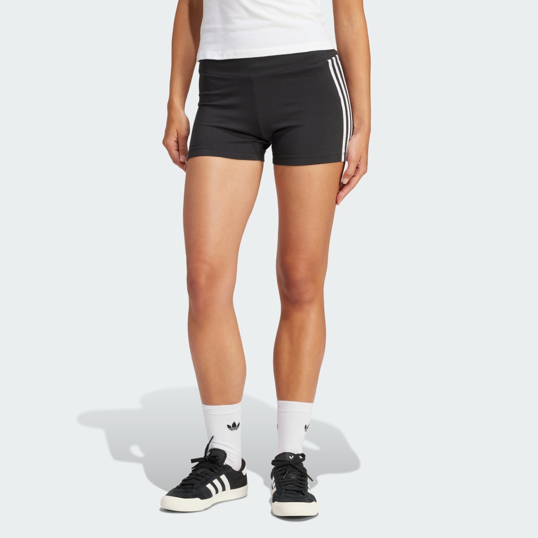Къси панталони adidas Originals 3-Stripes 1/4 Cotton Shorts Черно | IP2980, 0