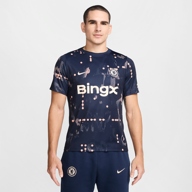 Тениска Nike Chelsea FC Academy Pro SE Dri-FIT Pre-Match Short Sleeve T-Shirt Тъмно синьо | HJ2502-452, 0