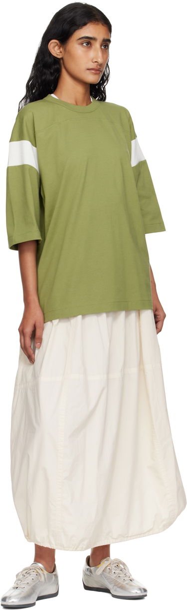 Пола YMC YMC Parachute Midi Skirt Бяло | Q3YMB, 3