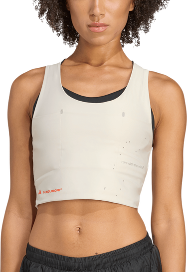 Потник adidas Originals Hermanos Koumori Crop Tank Top Бяло | jy4080, 0
