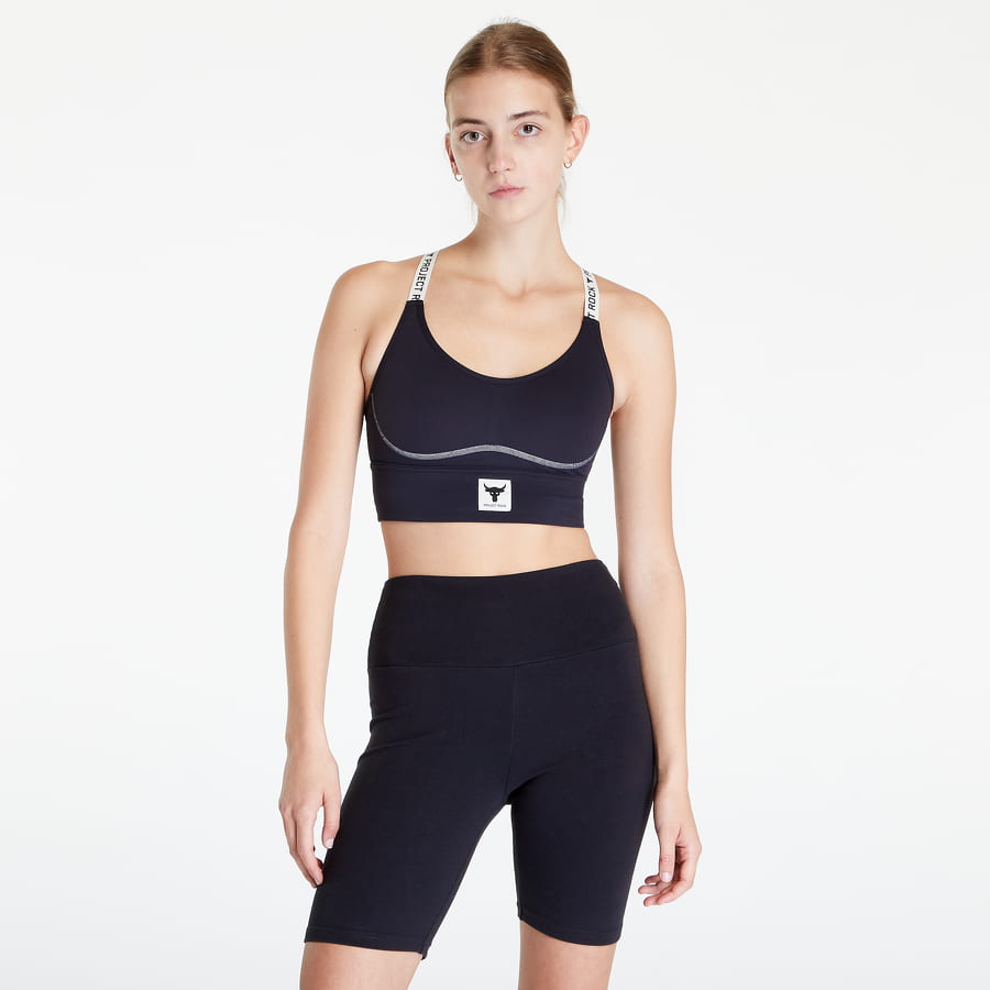 Сутиен Under Armour Project Rock Infty Mid Bra Черно | 1373590-001, 0