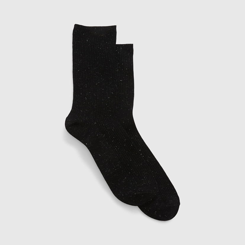 Чорапи GAP Glitter Socks True Black Universal Черно | 793904-01