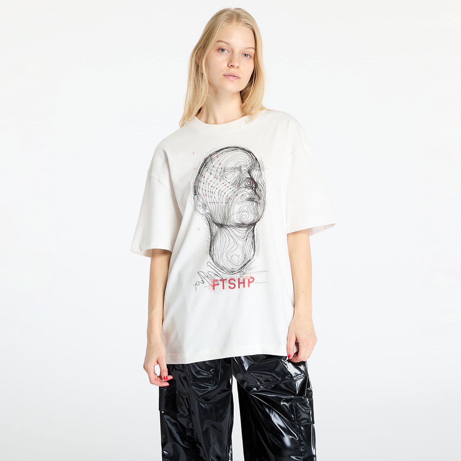 Тениска Footshop FTSHP Headless T-Shirt UNISEX White XS Бяло | FTSHP_422, 1