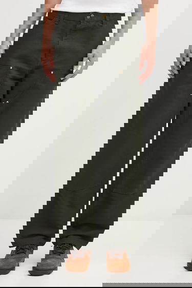 Панталони Carhartt WIP Double Knee Pant Зелено | I031501.4902, 0