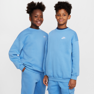 Суитчър Nike Nike Sportswear Club Fleece Crew Sweatshirt Синьо | FD2923-489, 1