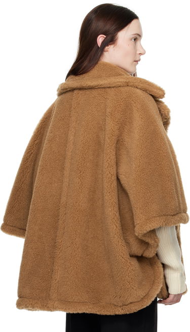 Палта Max Mara Max Mara George Teddy Cape Кафяво | 2424736052600 MM10739, 2