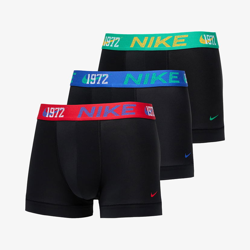 Бельо и чорапи Nike Dri-FIT Trunk 3-Pack Multicolor Черно | 0000KE1156-EZ1