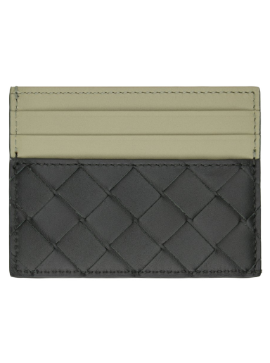 Портфейл Bottega Veneta Intrecciato Card Holder Зелено | 749449 VCPQ5