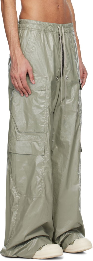 Карго панталони Rick Owens Rick Owens Hollywood Cargobela Cargo Pants Зелено | RU01E5339 MCT, 1