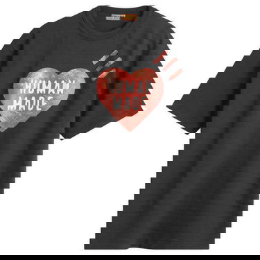 Тениска Human Made Big Heart T-Shirt Черно | HM30TE015-BLK, 0