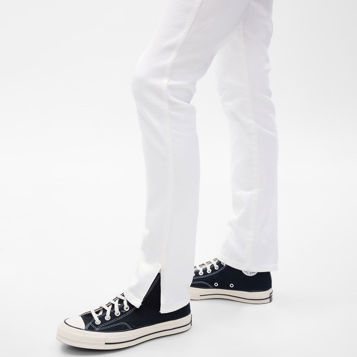 Дънки GAP Denim Pants Vintage Slim - High Rise Optic White Бяло | 725276-00, 1