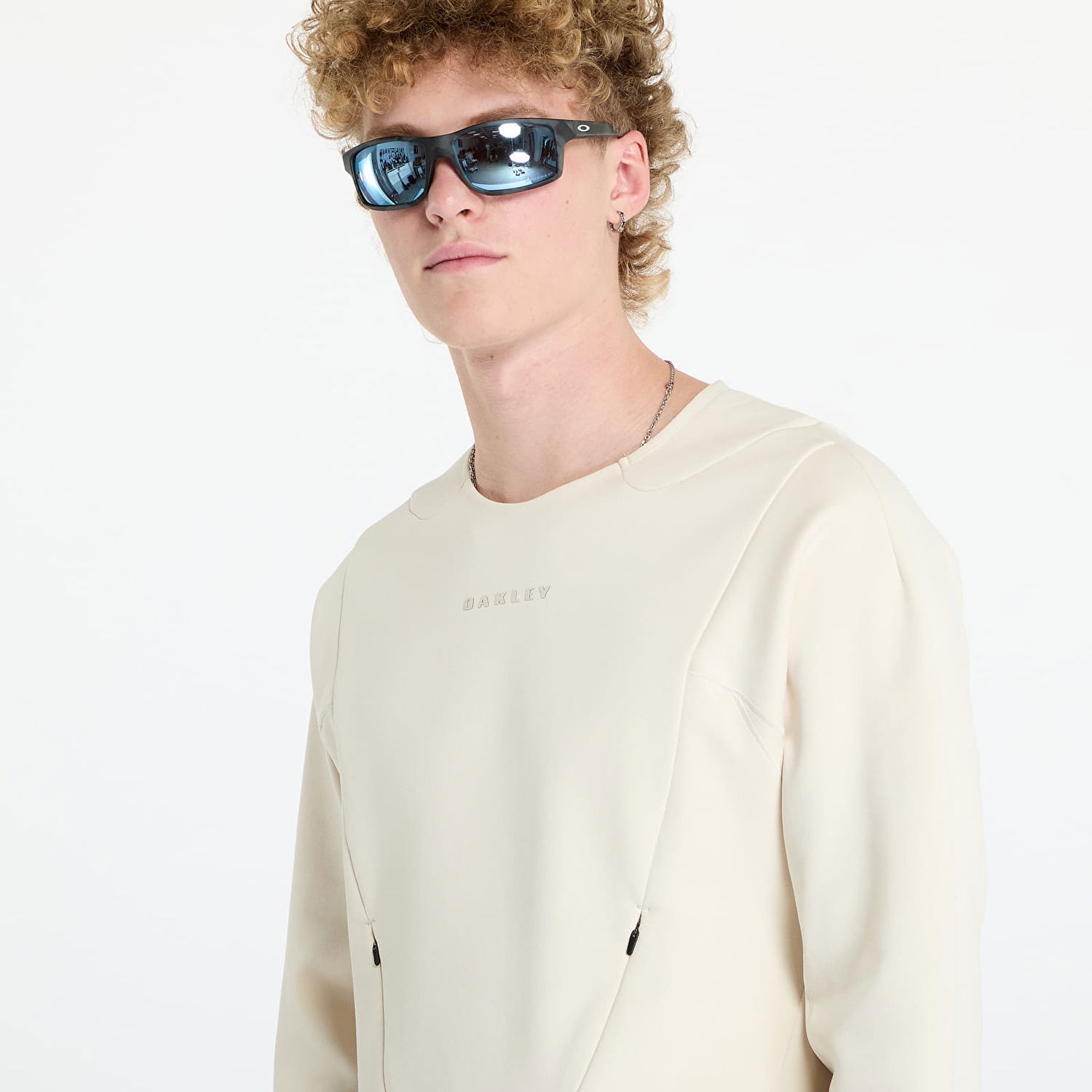 Суитчър OAKLEY Latitude Flex Tech Fleece Sweatshirt Beige Бежово | FOA406150-13B, 1