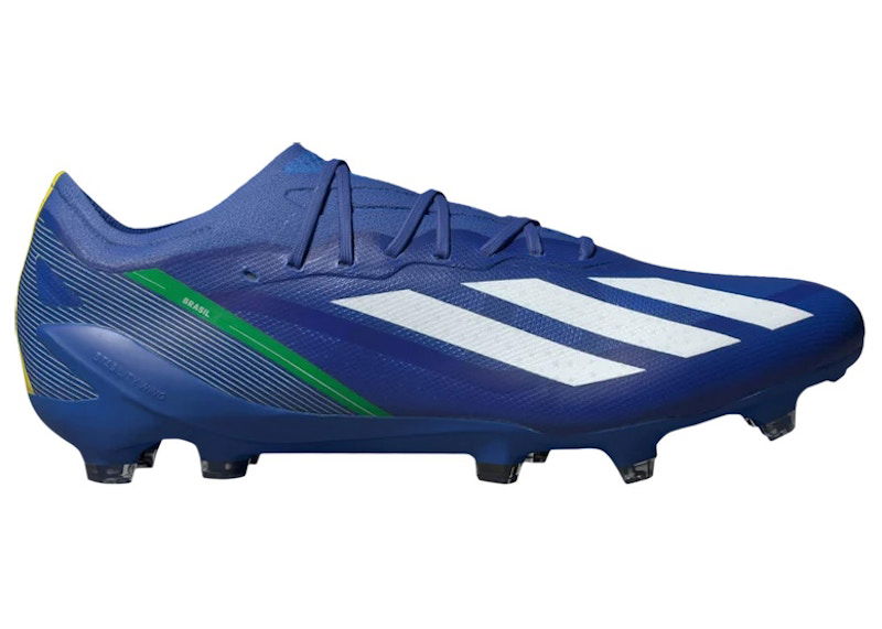 Кецове и обувки adidas Performance Crazyfast.1 Brazil FG Синьо | IF3549