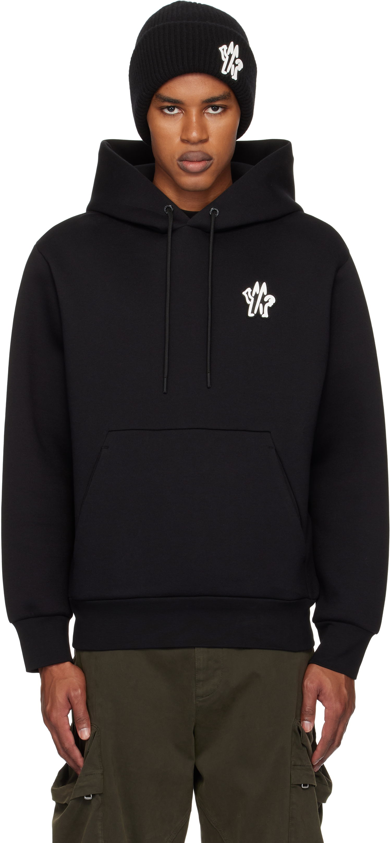 Суитчър Moncler Moncler Archivio Creativo Hoodie Черно | J20918G0004789AR3, 0