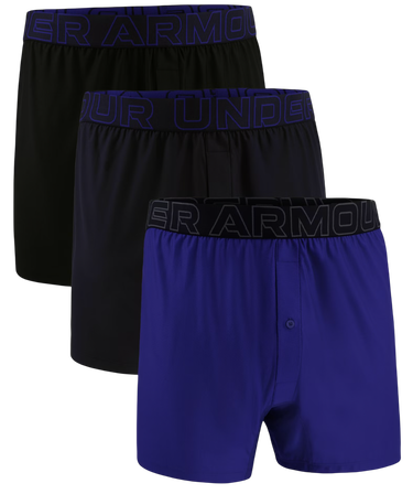 Боксерки Under Armour Performance Tech Mesh Boxer Short (3-Pack) Синьо | 1390498-400, 0