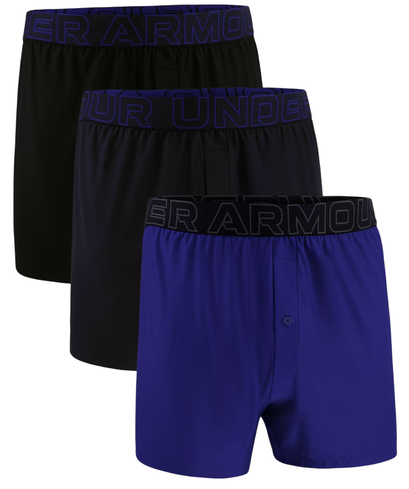 Боксерки Under Armour Performance Tech Mesh Boxer Short (3-Pack) Синьо | 1390498-400