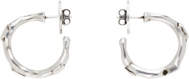 Обеци Ann Demeulemeester Ann Demeulemeester Juana Silver Thorn Hoop Earrings Металик | 2520-W-JE53-JW020-070, 0